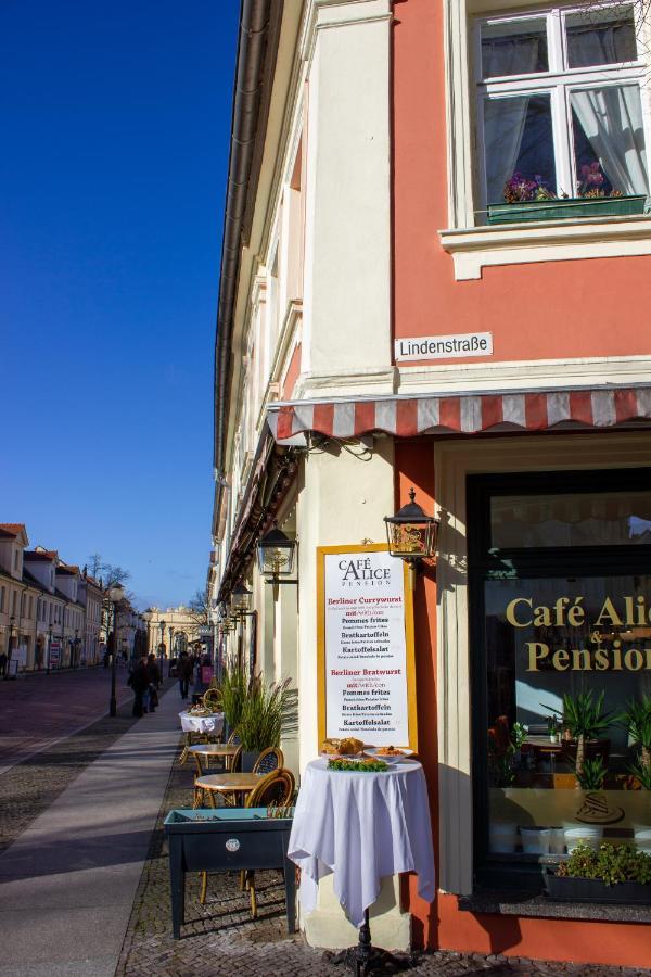 Cafe Alice & Pension Gmbh Potsdam Exterior foto